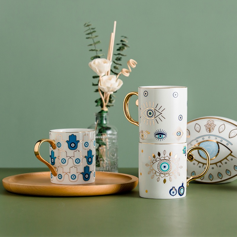 Blue Eye Coffee Cup Devil's Ey - Coffee Tea Flask recensione e prezzo