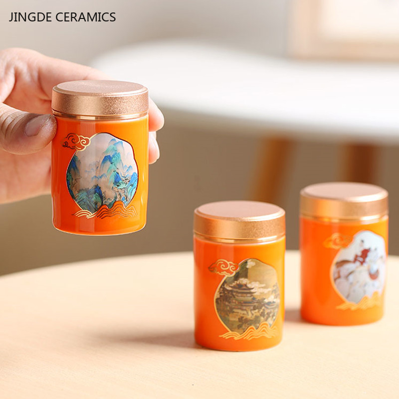 1pc Chinese Portable Travel Te - Coffee Tea Jar Set recensione e prezzo