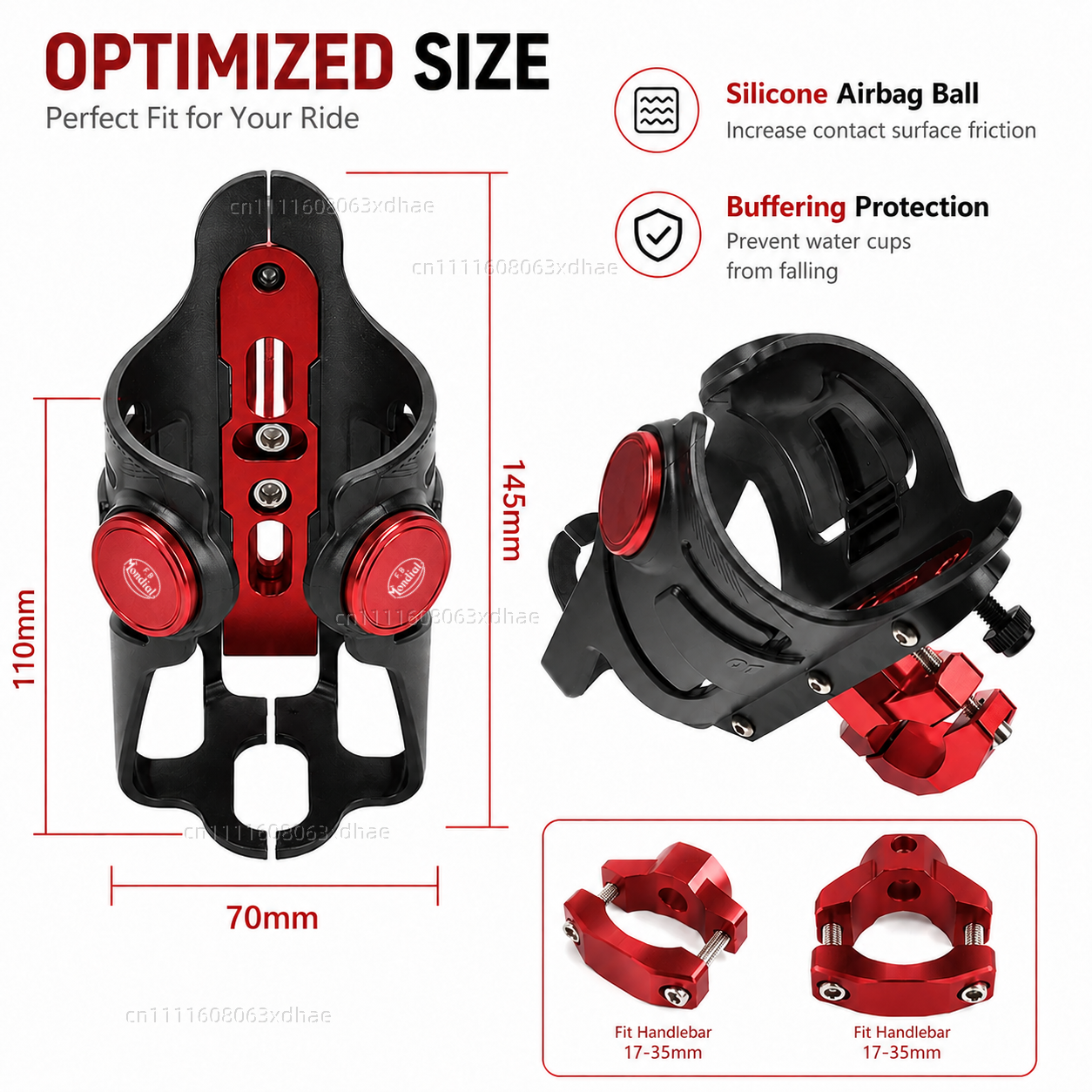 Motorcycle Water Bottle Holder - Coffee Tea Flask recensione e prezzo
