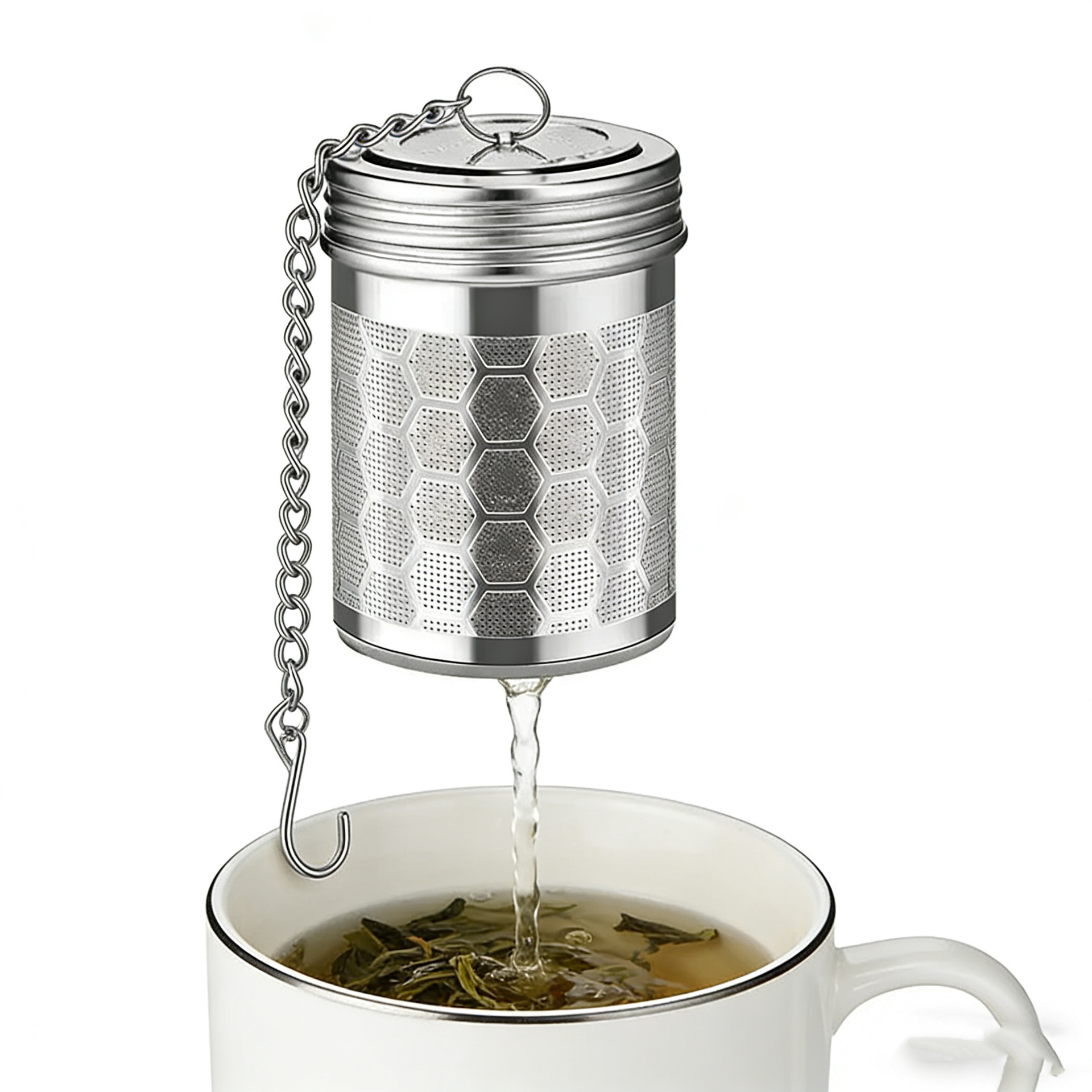 1PCS Stainless Steel Tea Infus - Tea Strainer Mesh recensione e prezzo