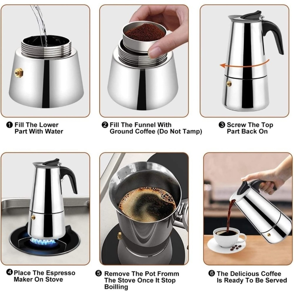 Mocha Coffee Pots Stainless St - Coffee Tea Pot recensione e prezzo