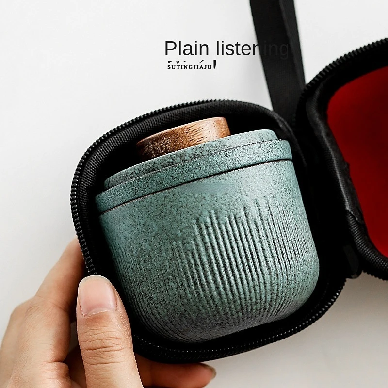 Travel Kung Fu Tea Set Outdoor - Coffee Tea Or recensione e prezzo