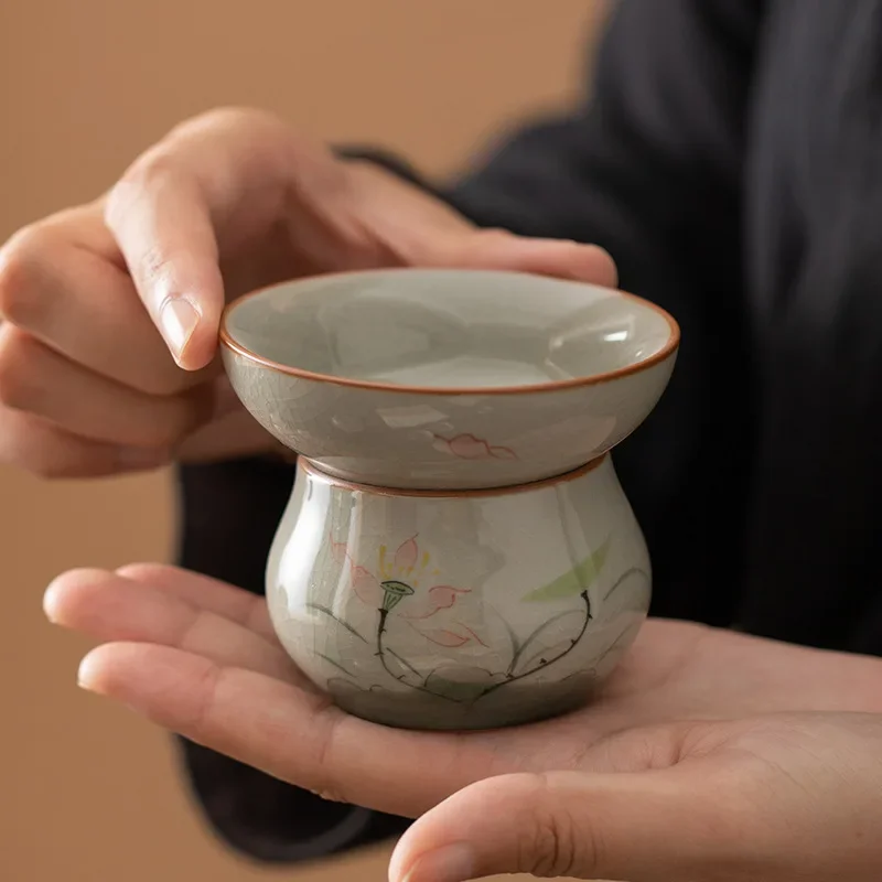 Ceramic Hand-painted Tea Strai - Tea Strainer Mesh recensione e prezzo