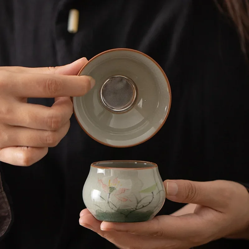 Ceramic Hand-painted Tea Strai - Tea Strainer Mesh recensione e prezzo