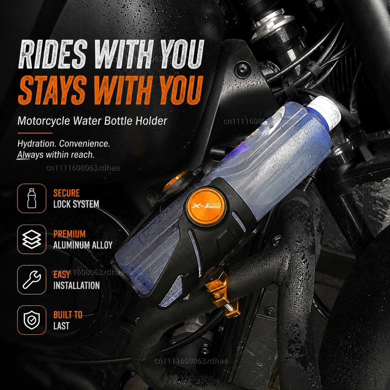 Motorcycle Water Bottle Holder - Coffee X Tea recensione e prezzo